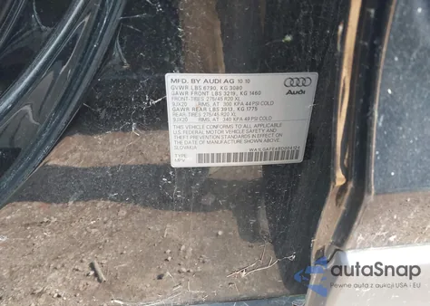 2011 Audi Q7 3.0T Premium из США, поврежденный, VIN WA1LGAFE4BD004124